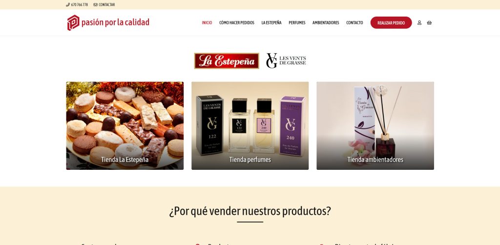Web de Pasión por la Calidad